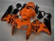 Honda CBR 600 RR 2005-2006 Verkleidungen & Plastik - Orange Schwarz Verkauf