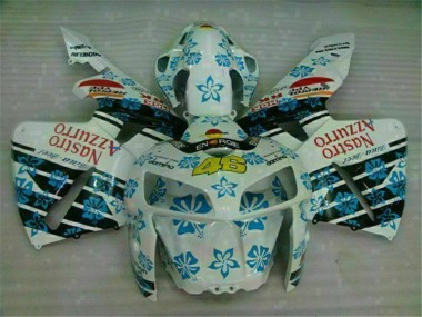 Honda CBR 600 RR 2005-2006 Verkleidung - Weiß Blau Nastro Azzurro 46 Verkauf