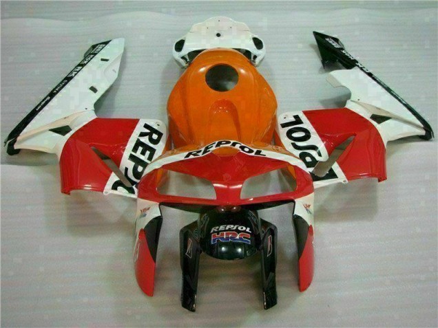 Honda CBR 600 RR 2005-2006 Verkleidungen - Orange Schwarz Repsol Verkauf Honda CBR 600 RR 2005-2006 Verkleidungen - Orange Schwarz Repsol Verkauf