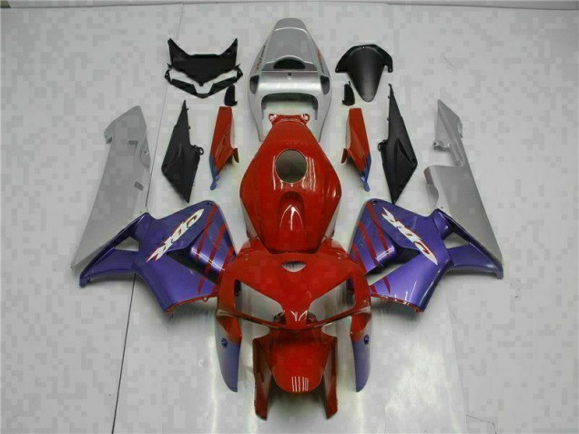 Honda CBR 600 RR 2005-2006 Verkleidungen - Rot Lila Verkauf