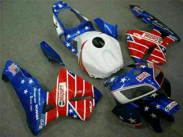 Honda CBR 600 RR 2005-2006 Verkleidungen - Blau Rot Castrol Zykluswelt Verkauf Honda CBR 600 RR 2005-2006 Verkleidungen - Blau Rot Castrol Zykluswelt Verkauf