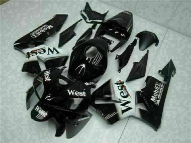 Honda CBR 600 RR 2005-2006 Verkleidungen - Schwarz West Verkauf