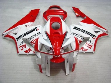 Honda CBR 600 RR 2005-2006 Verkleidungen Komplett Sets - Rot Weiß Verkauf