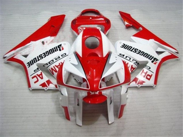 Honda CBR 600 RR 2005-2006 Verkleidungen Komplett Sets - Rot Weiß Verkauf Honda CBR 600 RR 2005-2006 Verkleidungen Komplett Sets - Rot Weiß Verkauf