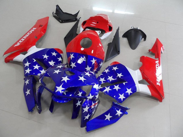 Honda CBR 600 RR 2005-2006 Verkleidungen - Amerikanische Flagge Verkauf