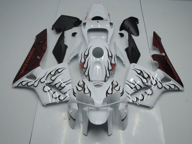 Honda CBR 600 RR 2005-2006 Verkleidungen - Schwarze Flamme Verkauf Honda CBR 600 RR 2005-2006 Verkleidungen - Schwarze Flamme Verkauf