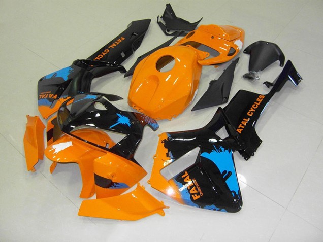 Honda CBR 600 RR 2005-2006 Verkleidungen - Orange Schwarz Verkauf Honda CBR 600 RR 2005-2006 Verkleidungen - Orange Schwarz Verkauf