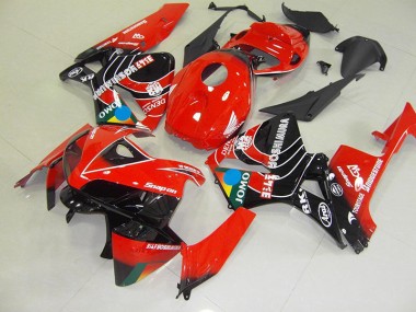 Honda CBR 600 RR 2005-2006 Verkleidungen - Rot Schwarz Jomo Verkauf