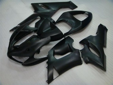 Kawasaki ZX6R 2005-2006 Verkleidungen - Matt Schwarz Verkauf