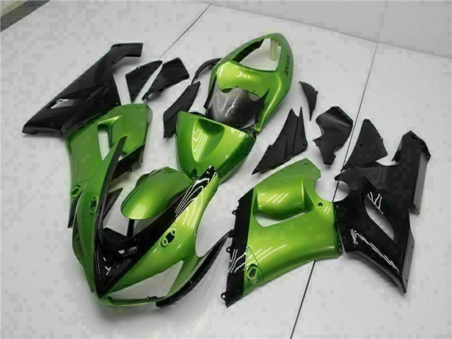 Kawasaki ZX6R 2005-2006 Verkleidung - Grün Verkauf Kawasaki ZX6R 2005-2006 Verkleidung - Grün Verkauf