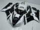 Kawasaki ZX6R 2005-2006 Verkleidungen - Schwarz Weiß Verkauf Kawasaki ZX6R 2005-2006 Verkleidungen - Schwarz Weiß Verkauf