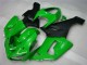 Kawasaki ZX6R 2005-2006 Verkleidungen - Grün Matt schwarz Verkauf