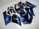 Kawasaki ZX6R 2005-2006 Verkleidungen - Blau Schwarz Verkauf