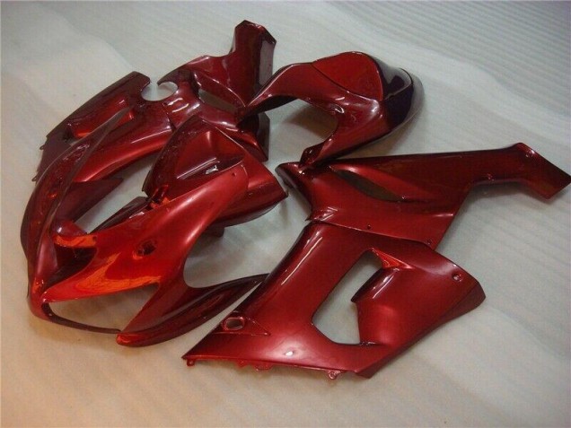 Kawasaki ZX6R 2005-2006 Verkleidungen - Rot Verkauf