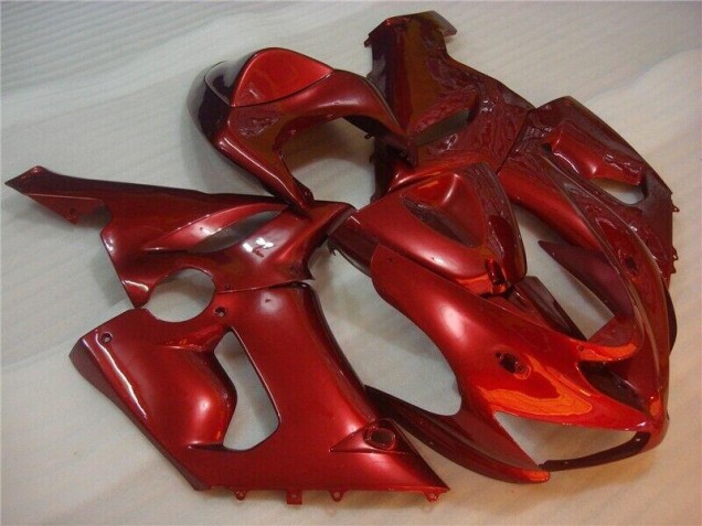 Kawasaki ZX6R 2005-2006 Verkleidungen - Rot Verkauf