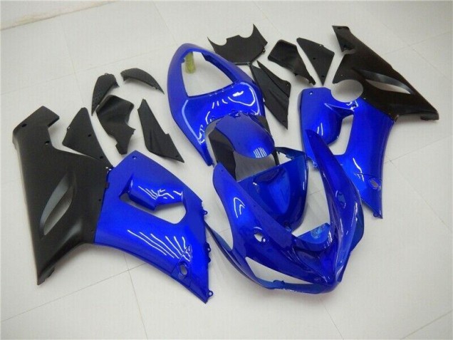 Kawasaki ZX6R 2005-2006 Verkleidungen - Blau Verkauf Kawasaki ZX6R 2005-2006 Verkleidungen - Blau Verkauf