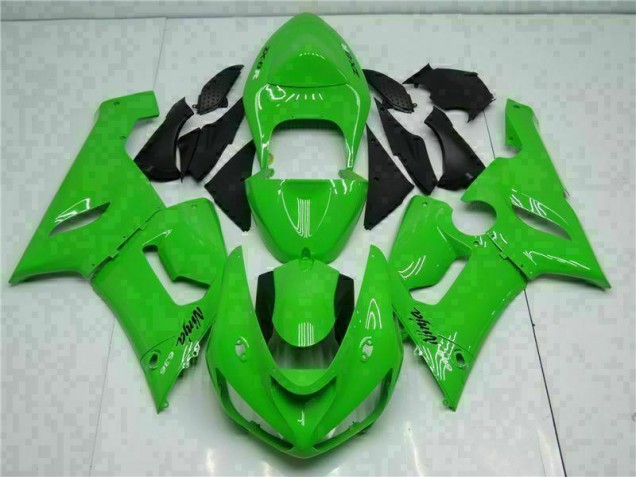 Kawasaki ZX6R 2005-2006 VollVerkleidungen & Plastik - Grün Verkauf