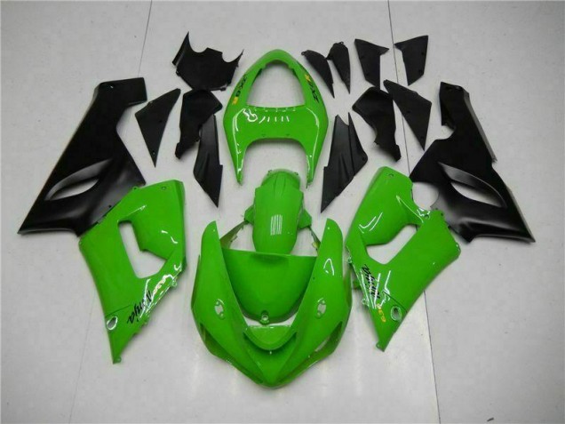 Kawasaki ZX6R 2005-2006 Vollverkleidung - Grün Verkauf