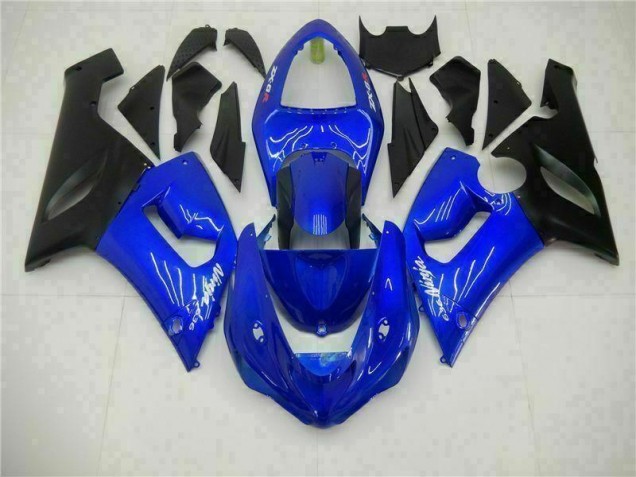 Kawasaki ZX6R 2005-2006 Verkleidung - Blau Verkauf