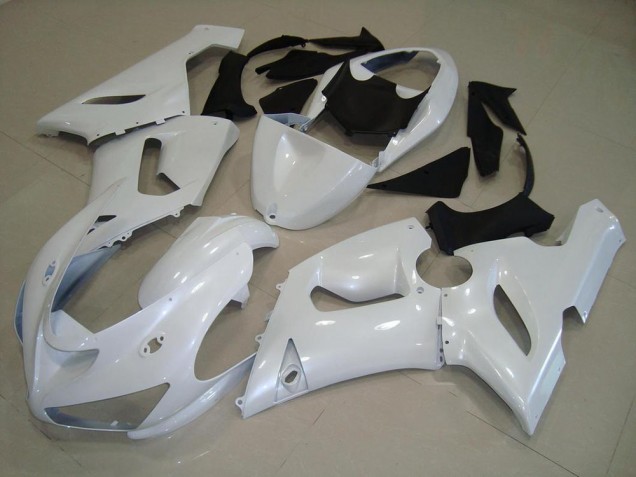 Kawasaki ZX6R 2005-2006 Verkleidungen - Dunkel Perl Weiß Verkauf