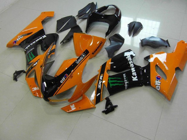 Kawasaki ZX6R 2005-2006 Verkleidungen - Orange Monster Verkauf