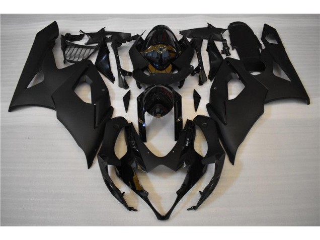 Suzuki GSXR 1000 K5 2005-2006 Verkleidungen - Matt schwarz Glänzend Verkauf