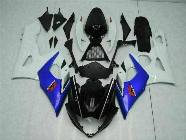 Suzuki GSXR 1000 K5 2005-2006 Verkleidungen - Blau Weiß Verkauf Suzuki GSXR 1000 K5 2005-2006 Verkleidungen - Blau Weiß Verkauf