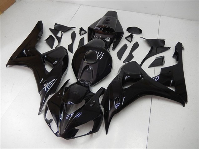 Honda CBR 1000 RR 2006-2007 Vollverkleidung - Glänzend Schwarz Verkauf