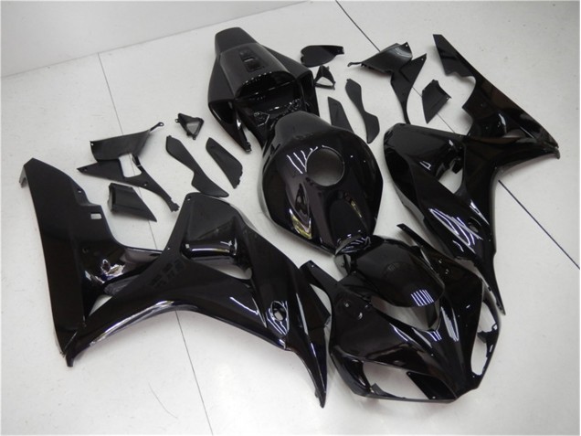 Honda CBR 1000 RR 2006-2007 Vollverkleidung - Glänzend Schwarz Verkauf