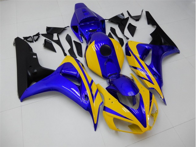 Honda CBR 1000 RR 2006-2007 Verkleidungen - Gelb Blau Verkauf Honda CBR 1000 RR 2006-2007 Verkleidungen - Gelb Blau Verkauf