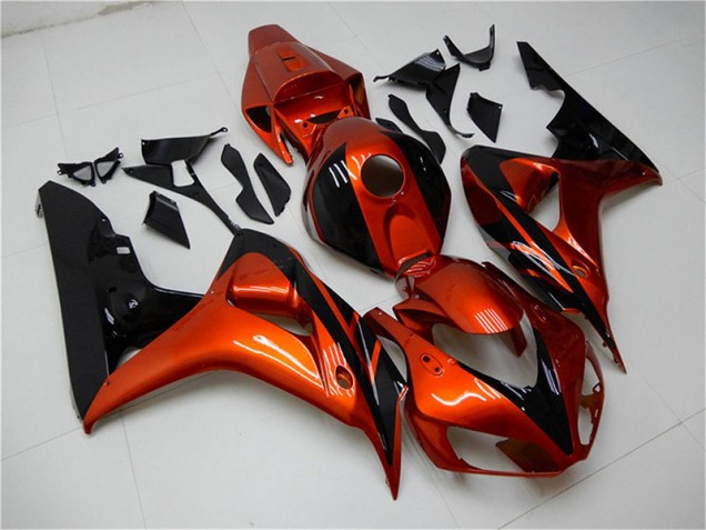 Honda CBR 1000 RR 2006-2007 Verkleidungen - Orange Schwarz Verkauf