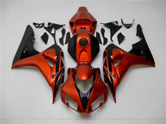 Honda CBR 1000 RR 2006-2007 Verkleidungen - Orange Schwarz Verkauf