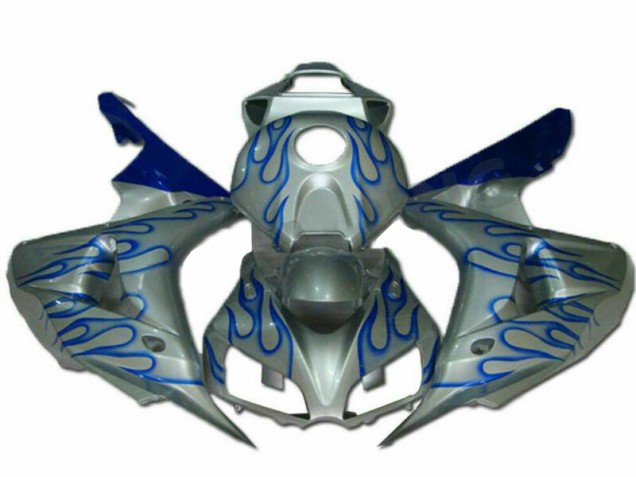 Honda CBR 1000 RR 2006-2007 Verkleidungen - Blau Flamme Silber Verkauf Honda CBR 1000 RR 2006-2007 Verkleidungen - Blau Flamme Silber Verkauf