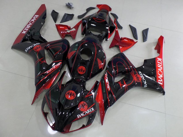 Honda CBR 1000 RR 2006-2007 Verkleidungen - Schwarzer Bacardi Verkauf Honda CBR 1000 RR 2006-2007 Verkleidungen - Schwarzer Bacardi Verkauf
