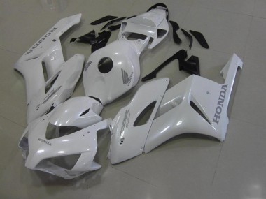 Honda CBR 1000 RR 2006-2007 Verkleidungen - Weiß mit Silber Aufkleber Verkauf