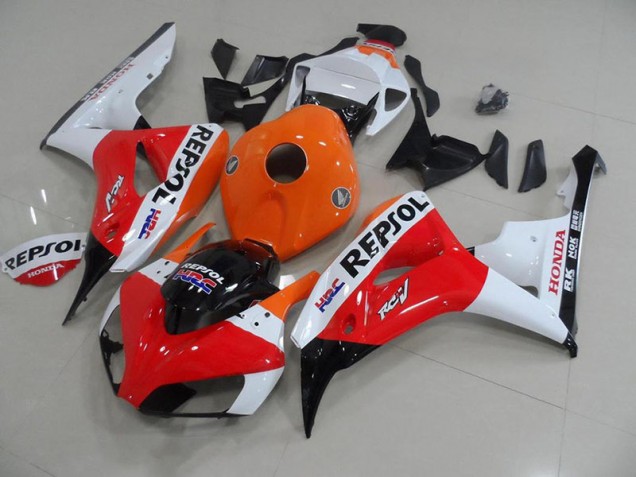Honda CBR 1000 RR 2006-2007 Verkleidungen - Schwarz Rot Weiß Repsol Verkauf