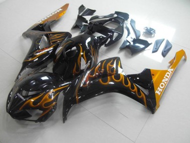 Honda CBR 1000 RR 2006-2007 Verkleidungen - Gold Flamme Verkauf