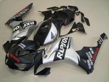 Honda CBR 1000 RR 2006-2007 Verkleidungen - Matt Schwarz Silber Repsol Verkauf