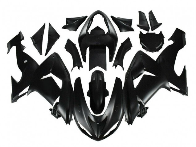 Kawasaki ZX10R 2006-2007 Verkleidung - Matt Schwarz Verkauf Kawasaki ZX10R 2006-2007 Verkleidung - Matt Schwarz Verkauf