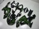 Kawasaki ZX10R 2006-2007 Verkleidungen - Schwarze Grüne Flamme Verkauf Kawasaki ZX10R 2006-2007 Verkleidungen - Schwarze Grüne Flamme Verkauf