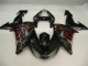 Kawasaki ZX10R 2006-2007 Verkleidungen - Schwarz Grau Rot Verkauf Kawasaki ZX10R 2006-2007 Verkleidungen - Schwarz Grau Rot Verkauf