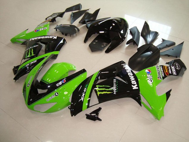 Kawasaki ZX10R 2006-2007 Verkleidung - Grünes Monster Verkauf Kawasaki ZX10R 2006-2007 Verkleidung - Grünes Monster Verkauf