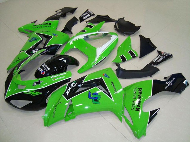 Kawasaki ZX10R 2006-2007 Verkleidungen - Grün Verkauf Kawasaki ZX10R 2006-2007 Verkleidungen - Grün Verkauf