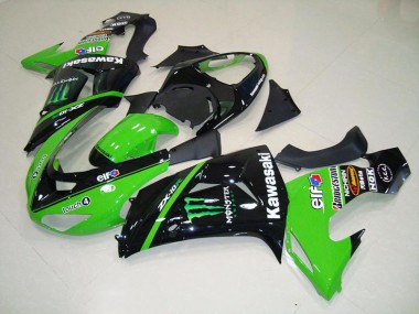 Kawasaki ZX10R 2006-2007 Verkleidungen - Grünes Monster Verkauf
