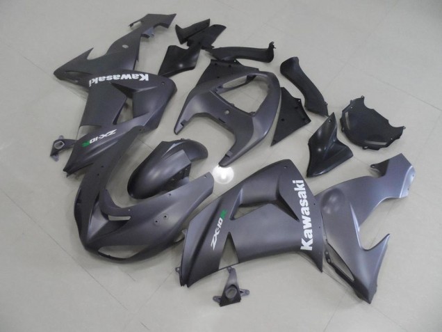 Kawasaki ZX10R 2006-2007 Verkleidungen - Grau mit Weißen Aufklebern Verkauf Kawasaki ZX10R 2006-2007 Verkleidungen - Grau mit Weißen Aufklebern Verkauf
