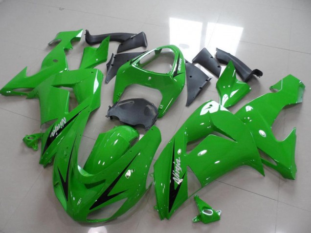 Kawasaki ZX10R 2006-2007 Verkleidungen - Grün Schwarzer Pfeil Verkauf Kawasaki ZX10R 2006-2007 Verkleidungen - Grün Schwarzer Pfeil Verkauf