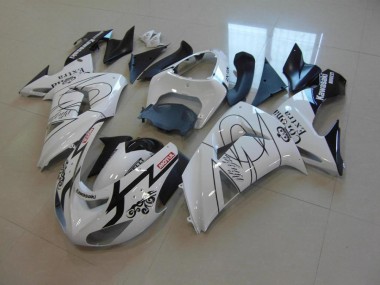 Kawasaki ZX10R 2006-2007 Verkleidungen - Weiß Corona Verkauf