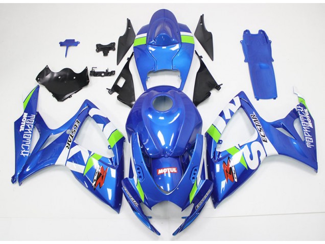 Suzuki GSXR 600 / 750 K6 2006-2007 Verkleidung - Blau Weiß Verkauf