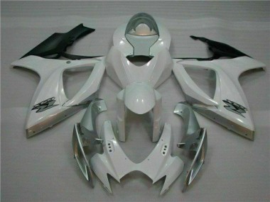 Suzuki GSXR 600 / 750 K6 2006-2007 Verkleidungen & Plastik - Weiß Silber Verkauf