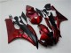 Yamaha R6 2006-2007 Verkleidung - Rot Schwarz Verkauf